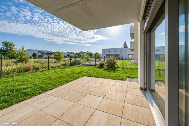 Terrasse und Garten