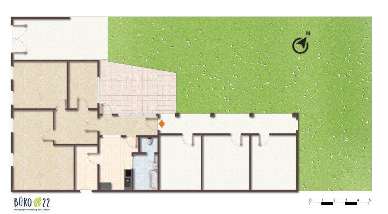 Schematischer Grundriss