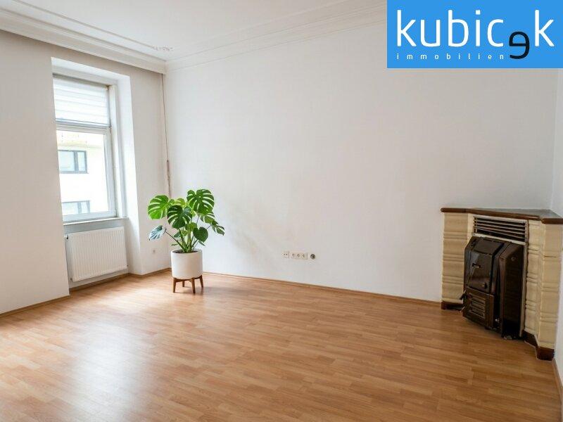 Wohn-/Esszimmer mit Meller Kamin