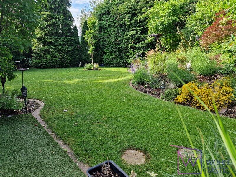 Nahezu uneinsichtiger Garten