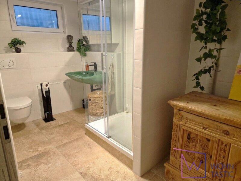 2. Bad mit WC direkt neben der Sauna