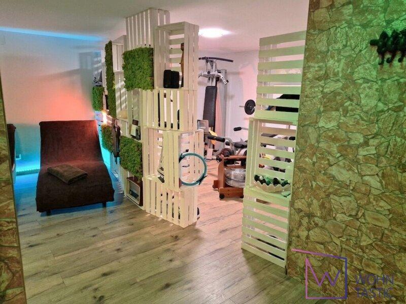 Blick in den Fitnessbereich