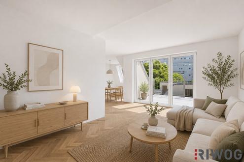 Moderner Dachgeschoss-Neubau mit XXL-Dachterrasse und vielen Technischen Raffinessen in U-Bahn n�he