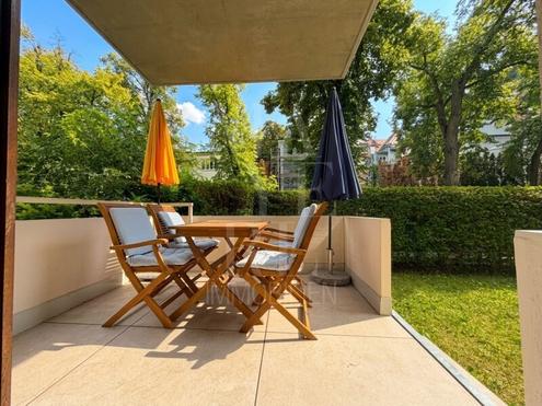 4-Zimmer-Gartenwohnung im T�rkenschanzcottage - Raumh�he 2,80 m