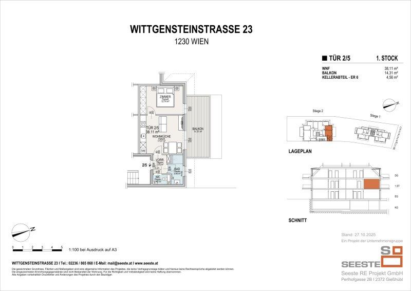 Grundriss T�r 2/5