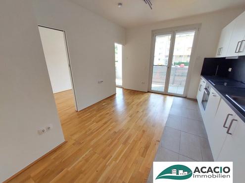 Ideal für SIngles 1-Zimmer-Wohnung im Wohnpark Tullnerfeld - im Grünen wohnen, aber in der Stadt arbeiten - Tiefgaragenplatz optional möglich!