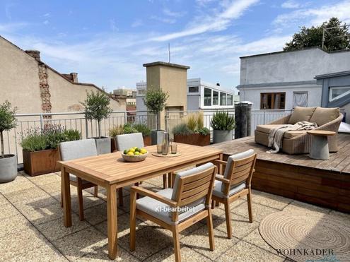 Exklusive Maisonette mit Dachterrasse | lichtdurchflutet | begehbare Garderobe | Homeoffice | Stellplätze