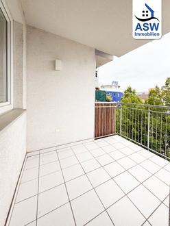 Perfekt aufgeteilte 2-Zimmerwohnung mit schöner Küche und Loggia