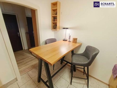 Vollm�bliert, Miete inkl. BK + Heizung! 1-Zimmer-Wohnung mit Loggia!