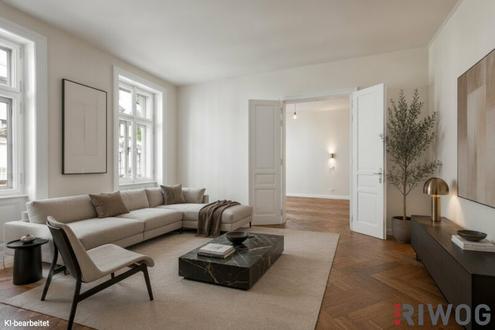Stilvoller Luxus-Altbau in der Josefstadt | Erstbezug nach Sanierung | 4 Zimmer | 2 B�der | Separate K�che | Teils Hoflage | Zimmer zentral begehbar | Ca. 10 Min. in die City