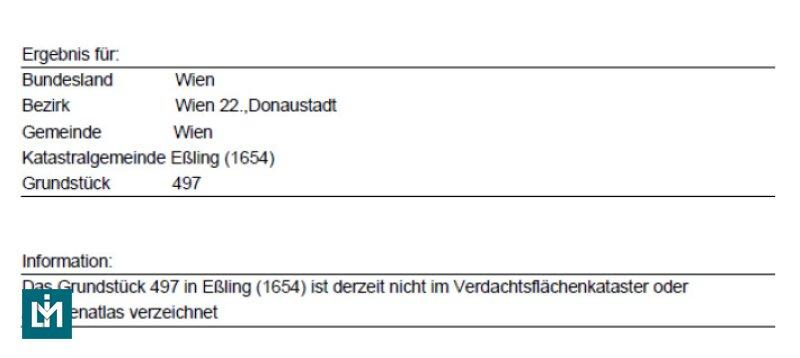 Verdachtsfl�chenkataster