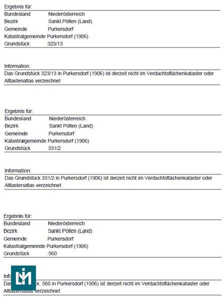 Verdachtsfl�chenkataster