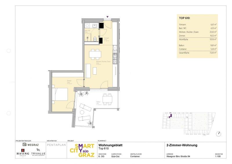 Grundriss: Smart City S�d