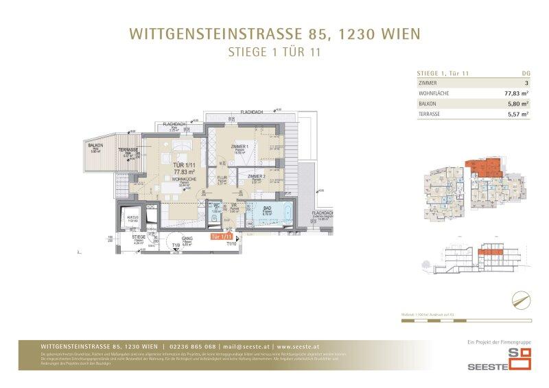 Grundriss T�r 1/11