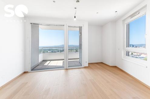 # SQ - HOCH33 - WOHNEN MIT WEITBLICK IM HÖCHSTGELEGENEN WOHNGEBÄUDE WIENS