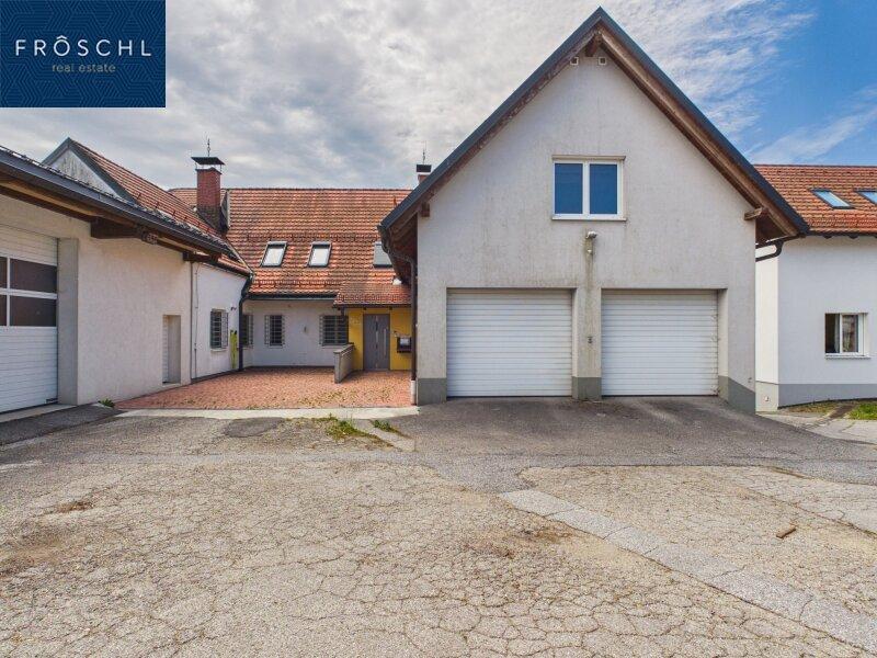 Ansicht der Garage