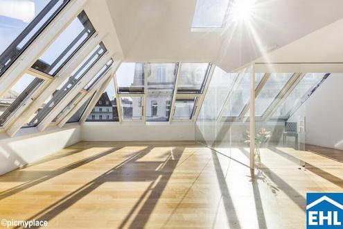 Architektonisches Meisterst�ck �ber den D�chern Wiedens