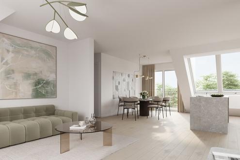 Hochwertige 2-Zimmer-Neubauwohnung mit Top-Anbindung