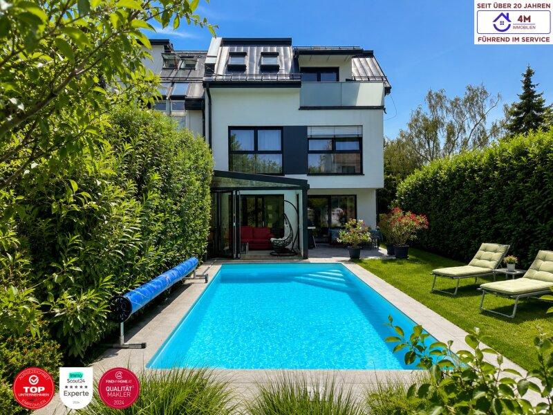 Gartenansicht mit Pool
