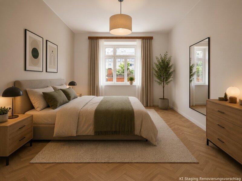 Renovierungsvorschlag Schlafzimmer