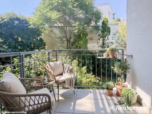 CHARMANTE 2-ZIMMER WOHNUNG MIT BALKON - LICHTDURCHFLUTET - N�HE AKH