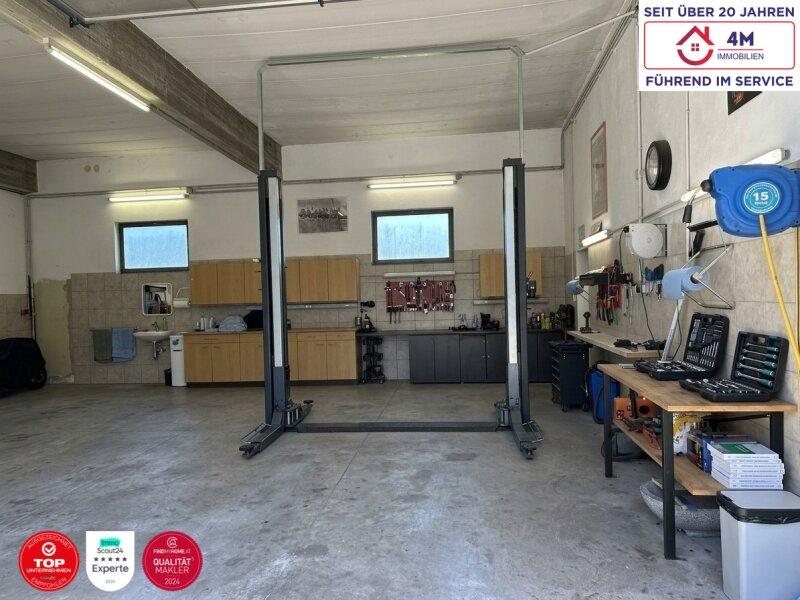 Garage mit Werkstatt & Hebeb�hne