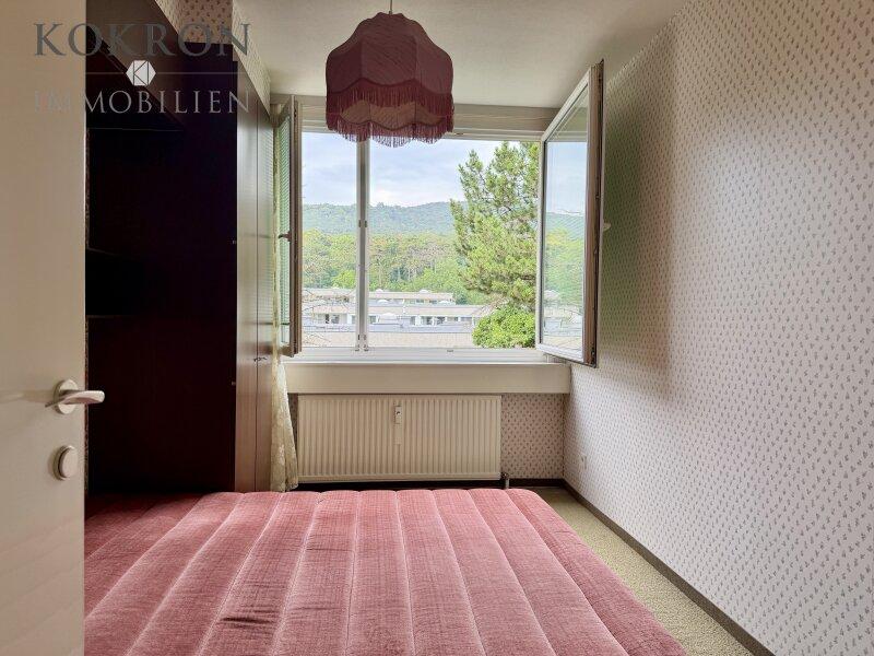Schlafzimmer mit Gr�nblick