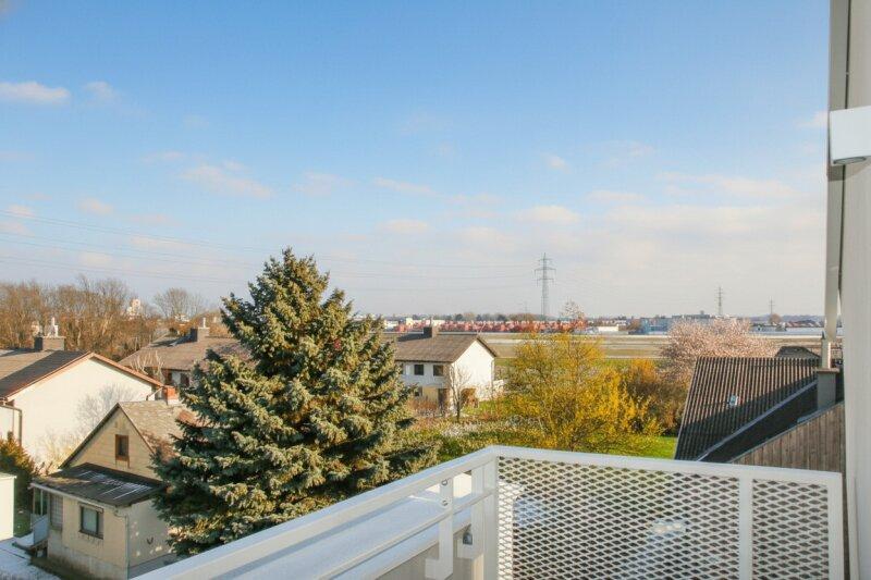Ausblick Balkon