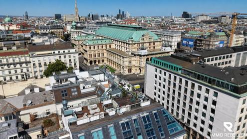 TWO ICONS. ONE VIEW. Penthouse mit Blick auf Staatsoper & Stephansdom - Sauna & Garage