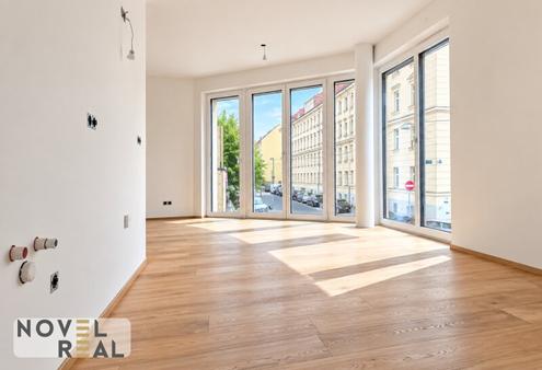 NEU | Exklusive Aktion - Küche inklusive | Jetzt sichern! "DONAU PERLE" Exklusiver Erstbezug in Wien: Stilvolle 2-Zimmer-Wohnung mit Balkon in Toplage!