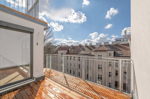 ++NEU++ Stilvoller 2-Zimmer DG-ERSTBEZUG auf einer Ebene mit Terrasse!
