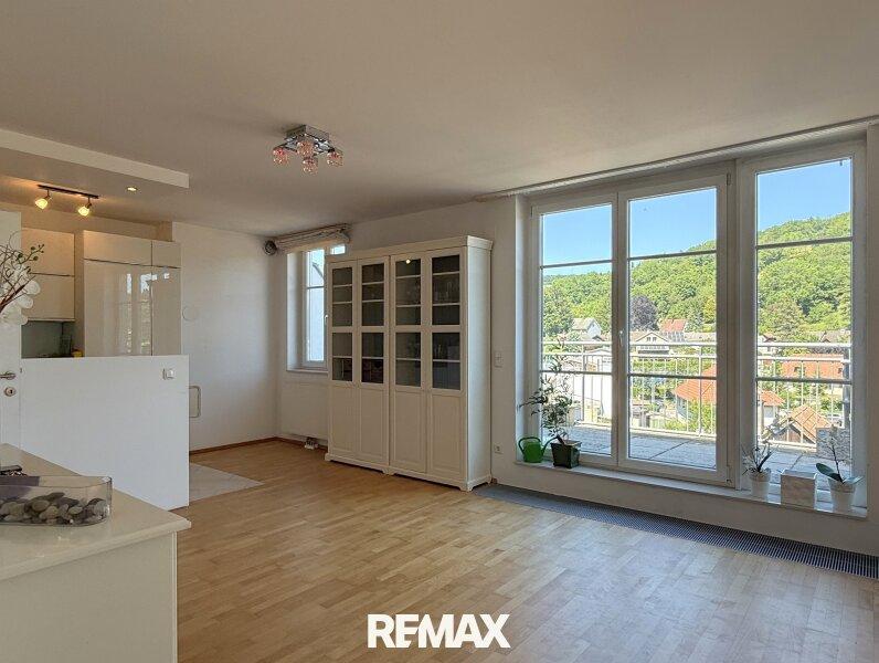 Wohnzimmer mit offener K�che