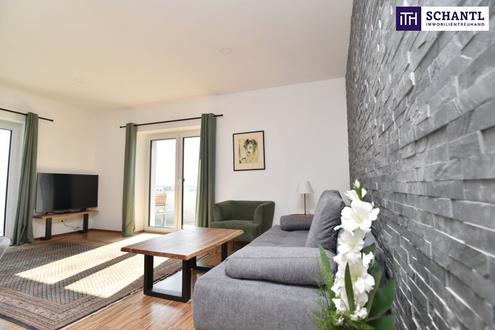 Modernes Wohngef�hl mit 30-m�-Terrasse und traumhaftem Weinbergblick - komplett m�bliert & sofort bezugsbereit! - 3D-Rundgang vorhanden!
