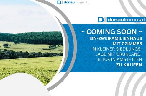 Ein-Zweifamilienhaus mit 7 Zimmer in kleiner Siedlungslage mit Gr�nlandblick kommt demn�chst zum Verkauf!