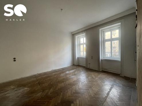 #SQ - 2 Zimmer Sanierungsbed�rftige Wohnung
