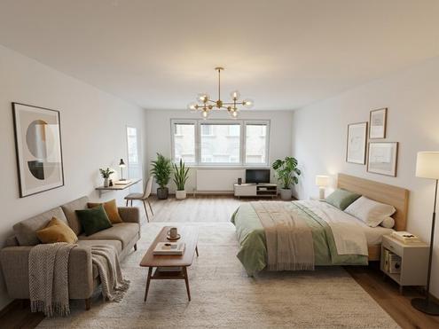 Warmmiete! Renovierte 1-Zimmer Wohnung - Perfekt f�r Studenten!