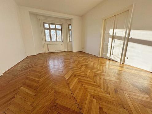 SCH�TTELSTRASSE, PRATERCOTTAGE, 112 m2 Altbau mit Balkon, 4 Zimmer, K�che, Wannenbad, Parketten, 2. Liftstock, Donaukanal