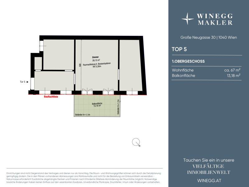 Grundriss Top 5