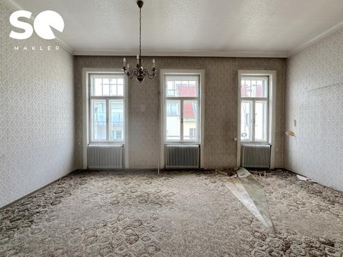 #SQ - SONNIGE ALTBAUWOHNUNG MIT BALKON | BEGEHRTE LAGE IM 4. BEZIRK