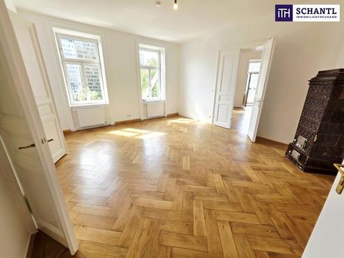 Ein Altbau zum Verlieben! Der Donaukanal um�s Eck + Tolle Aussicht + Perfekte Infrastruktur + 4 Zimmer plus separate K�che + Kleiner Balkon!