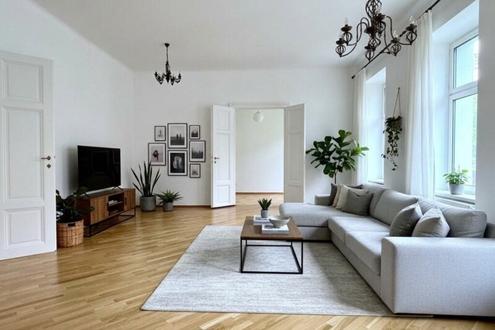 Gro�z�gige Altbauwohnung im Zentrum von Pressbaum
