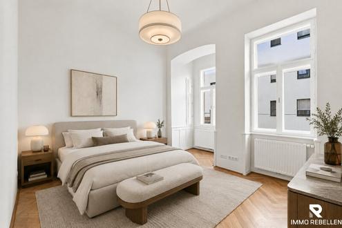 Zeitlos sch�n im 9. Bezirk - hochwertig sanierter Wiener Altbau