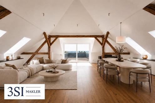 Exklusives Penthouse mit gro�z�giger Dachterrasse im historischen Kremsm�nsterhof