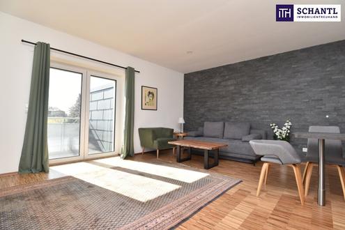 Modernes Wohngefühl mit 30-m²-Terrasse und traumhaftem Weinbergblick - komplett möbliert & sofort bezugsbereit! - Kann auch als FERIENWOHNUNG weiter vermietet werden!