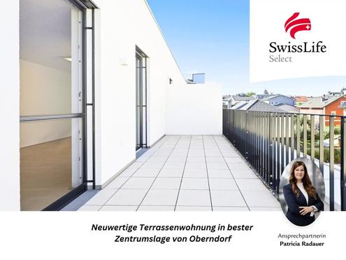 Wohnkomfort pur: Neuwertige 2- oder 3-Zimmer-Wohnung mit West-Eckterrasse & Stellplatz