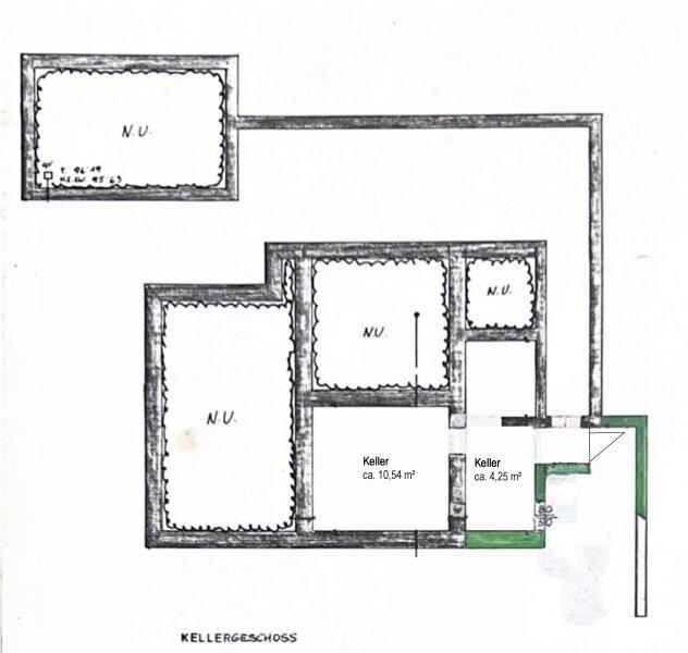 Planskizze Kellergescho�