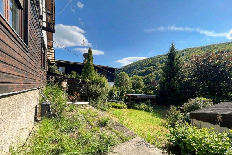Blick vom Haus Richtung S�den