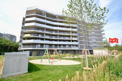 Sonnige 2 Zimmer Neubaumiete mit 26m² Terrasse u. Tiefgarage Nähe U3