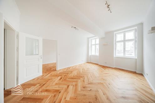 Wundersch�ne 3-Zimmer Altbauwohnung im EG, Erstbezug!