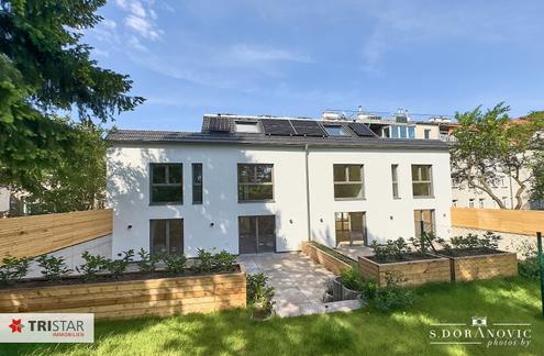 NEU! ++ PERCHTOLDSDORF ++ LUXUSHAUS MIT GARTEN, TERRASSEN & 2 PKW-STELLPLÄTZEN ++ KLIMA, LUFTWÄRMEPUMPE & PHOTOVOLTAIK ++ SOFORT BEZIEHBAR ++